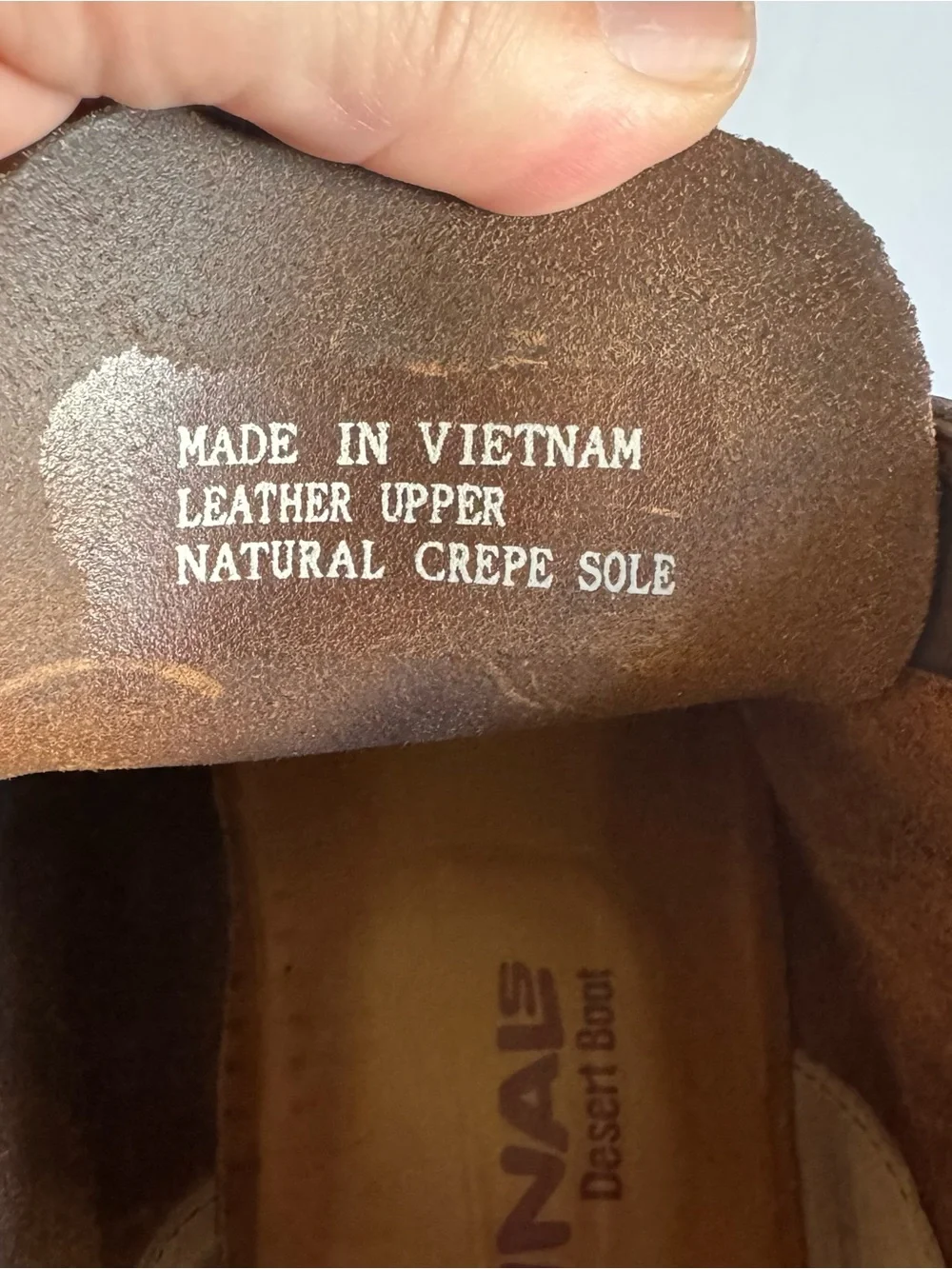 Clarks originals desert
